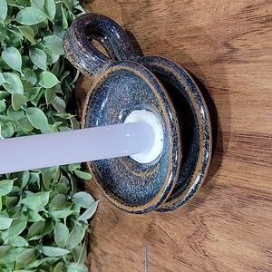 Hand Crafted Stoneware Candle Holder